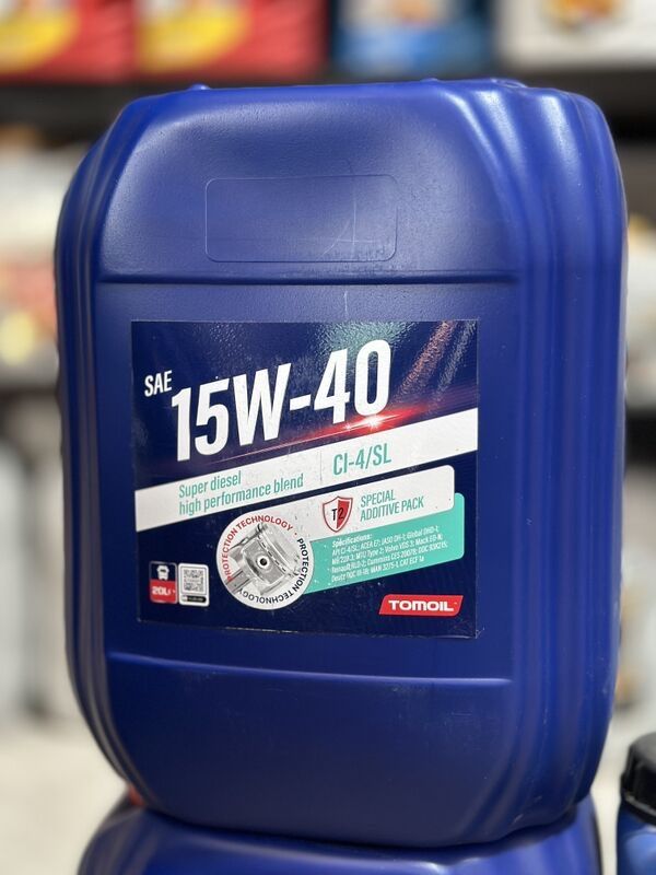 Дизельное масло Tomoil 14W-40 CL-4
