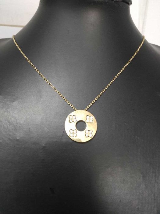 lant aur 14k cu medalion (m3) star amanet