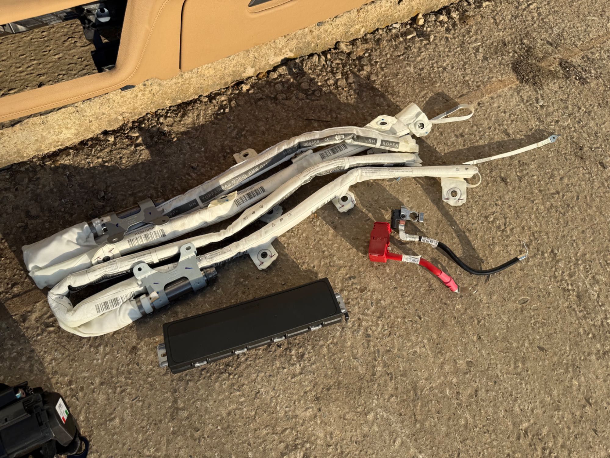 Kit Airbag BMW 7 Series G11 G12 plansa bord centuri airbag volan