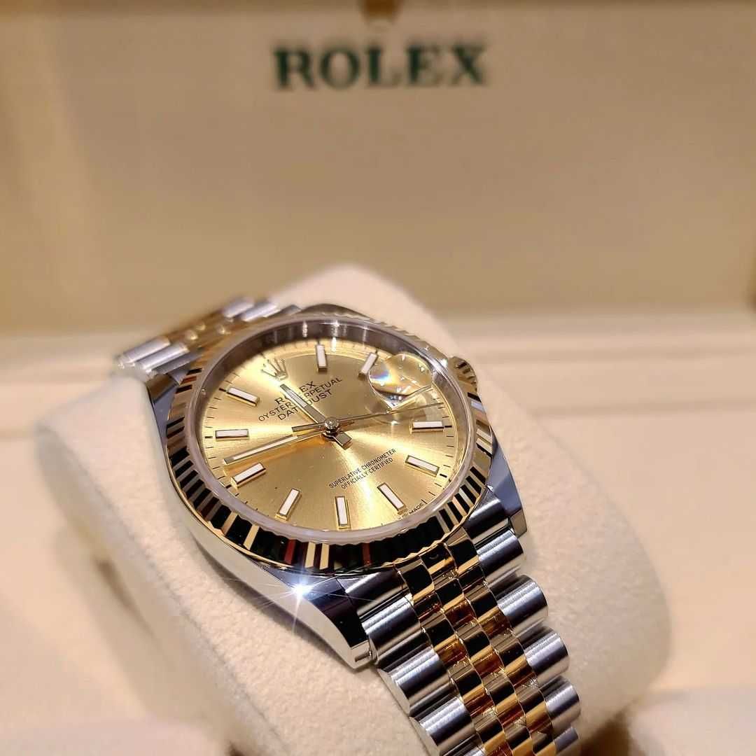Дамски / Часовници 36mm двуцветен 2