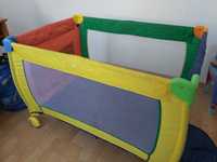 Tarc de joaca sau odihna copii, pliabil pentru voiaj,  110x75x70