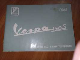 Manual componente vespa 150s 1964