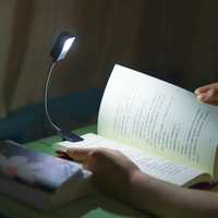 Компактная лампа для ночного чтения, защита глаз. Yilni o'qish chiroqi