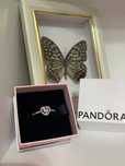 Inel Pandora inima roz