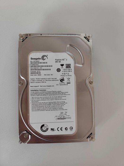 Hard PC Seagate 250 GB