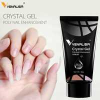 VENALISA Polygel, Crystal gel 30ml / Полигел 30мл, кристален гел