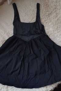 Черна къса рокля ЗАРА