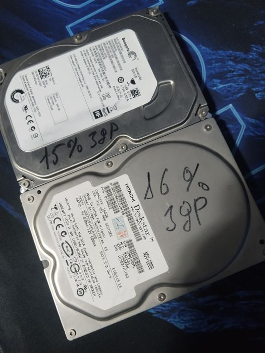 HHD 500 GB и HHD 160 GB цена за обе