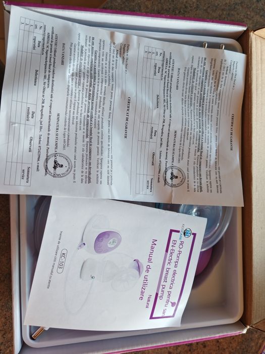 Pompa electrica pentru san