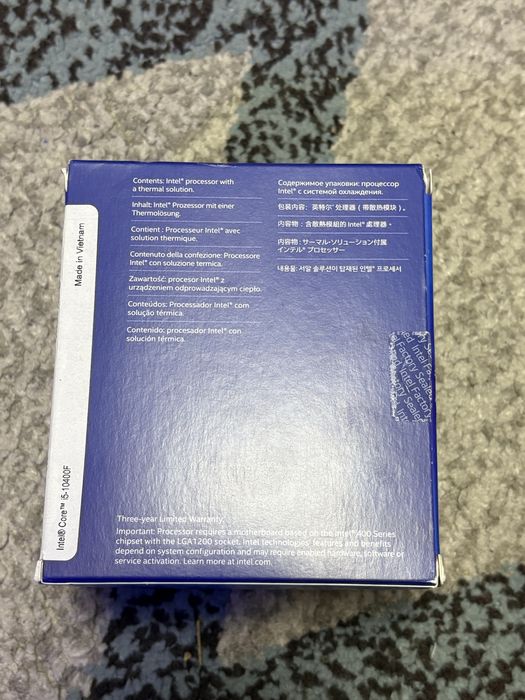 Procesor intel core i5 10400f nou