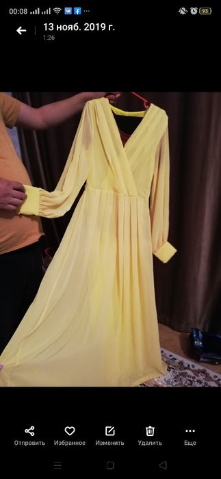 Платье вечернее в отличном состоянии