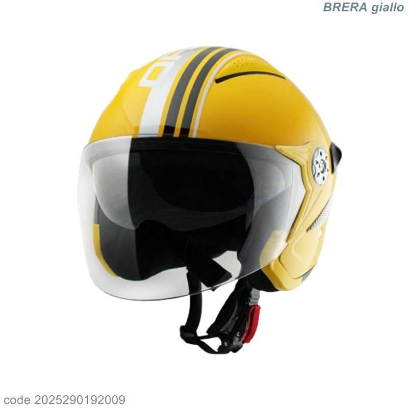 Каска Origine Falco Brera Gloss Yellow- White
