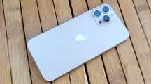 Iphone 12 pro max silver.