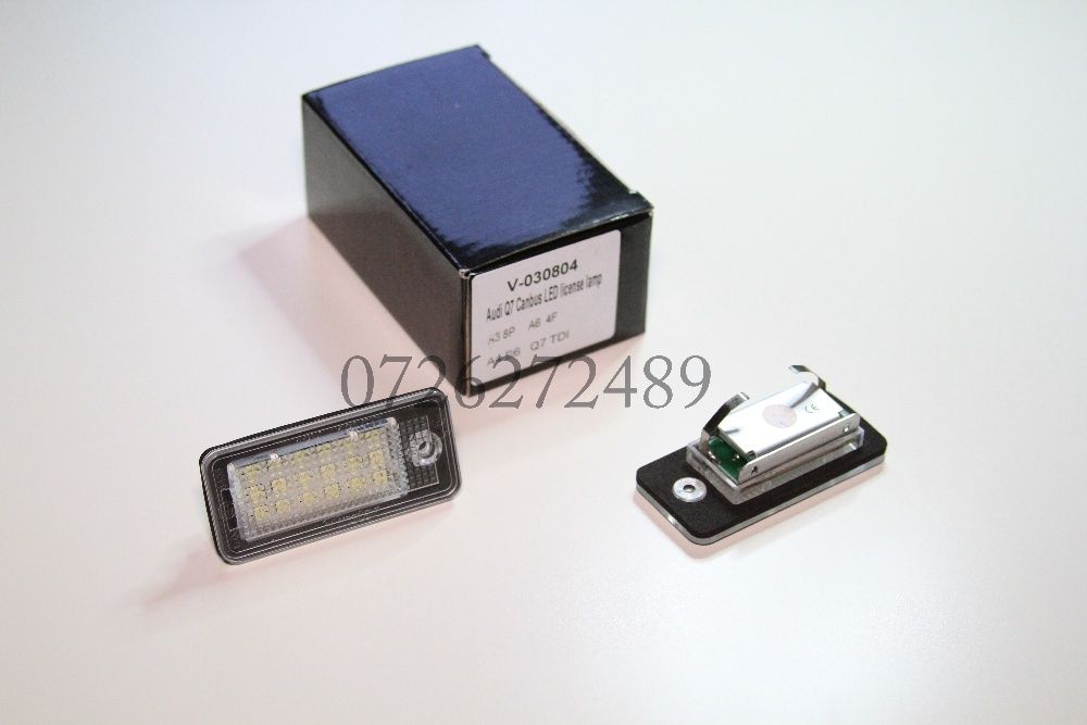 Lampi numar LED dedicate Audi A3 ,A4( B6,B7,B8),S4, RS4,A6,