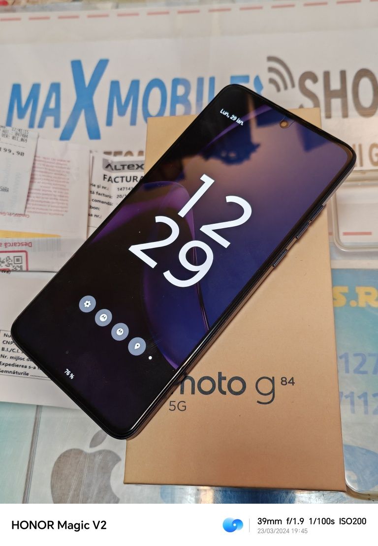 Motorola Moto G84 -5G 256 GB Midnight Blue / Factura si Garanție