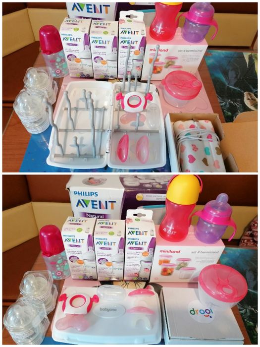 Set nou-născut Philips Avent Natural + alte accesorii gratuit