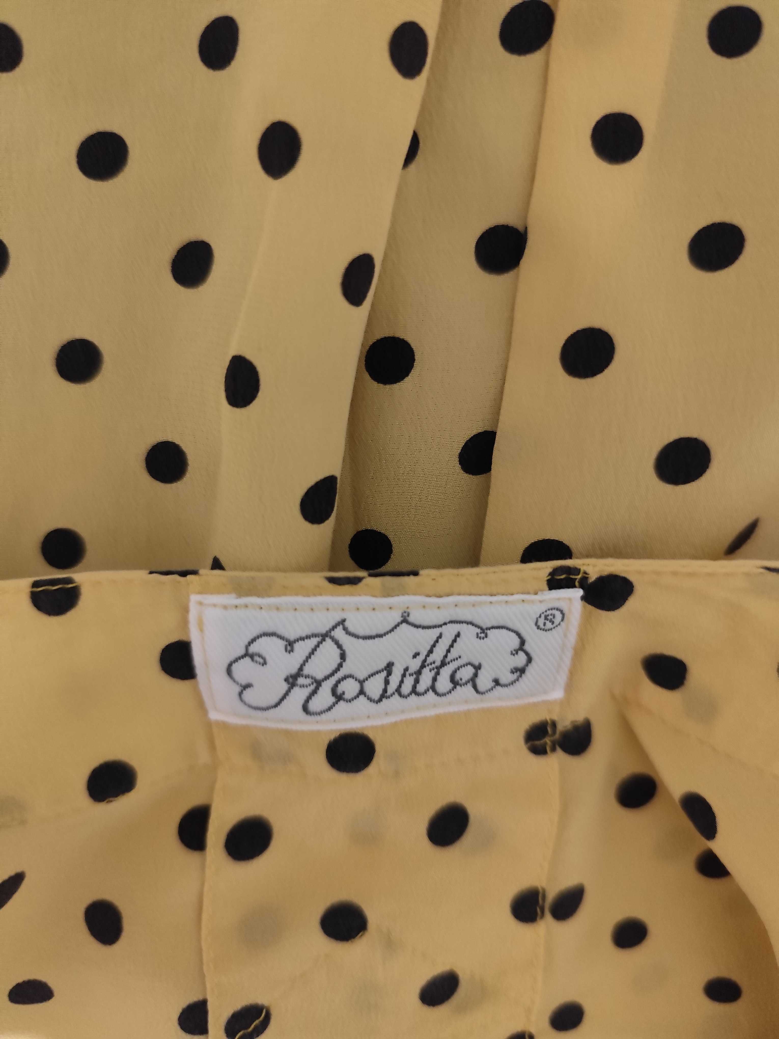 Bluza de matase naturala ROSITTA-masura 42-44-Noua!
