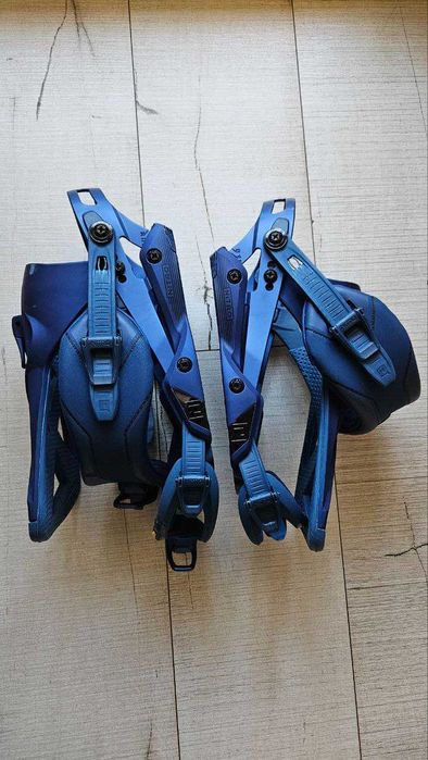 Legaturi snowboard Nitro Phantom ocean stone marime M aproape noi