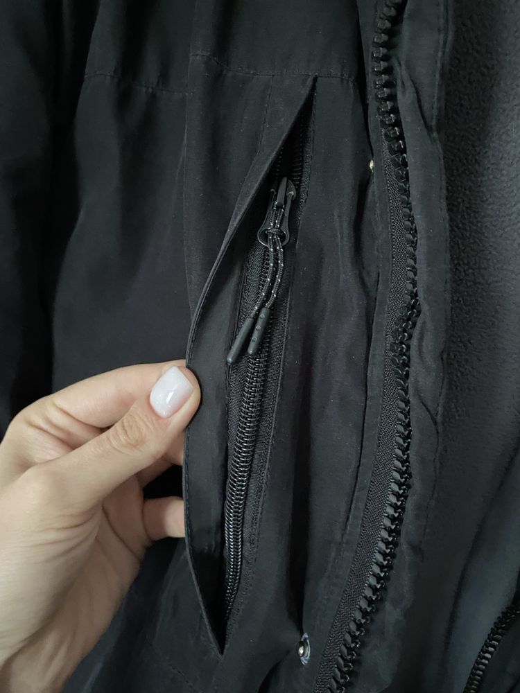 Куртка мужская зимняя черная до 25 мая