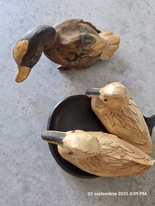 Măști africane,rățuște din lemn