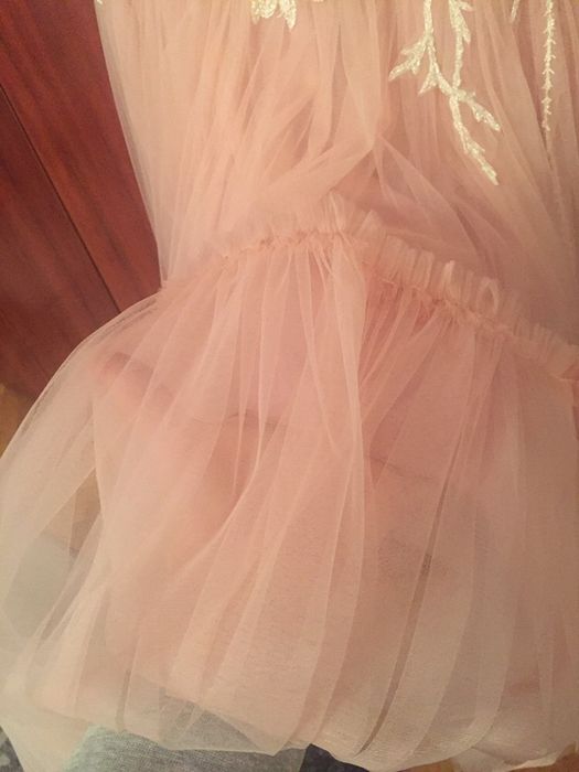 Rochie Loulou roz pudra