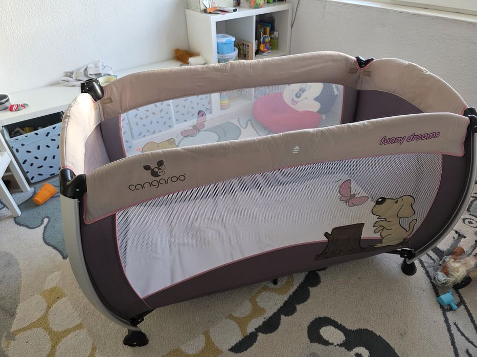 Детско легло/кошара Cangaroo Funny Dreams