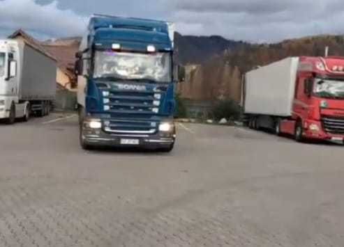 ansamblu SCANIA, euro 5, 2006 si semiremorca frigo Smith, 2005