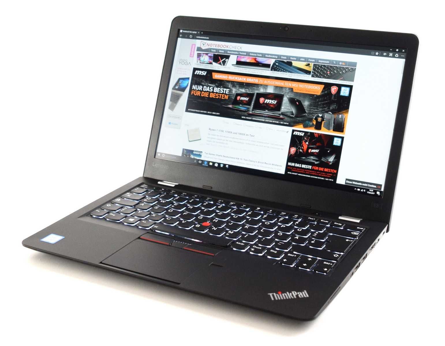 Promo Великден!13.3" тъч Thinkpad 13/ i5-7300U /8GB/256GB SSD/Win10Pro