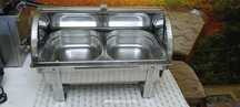 Vînd chefing inox 30L  NOU