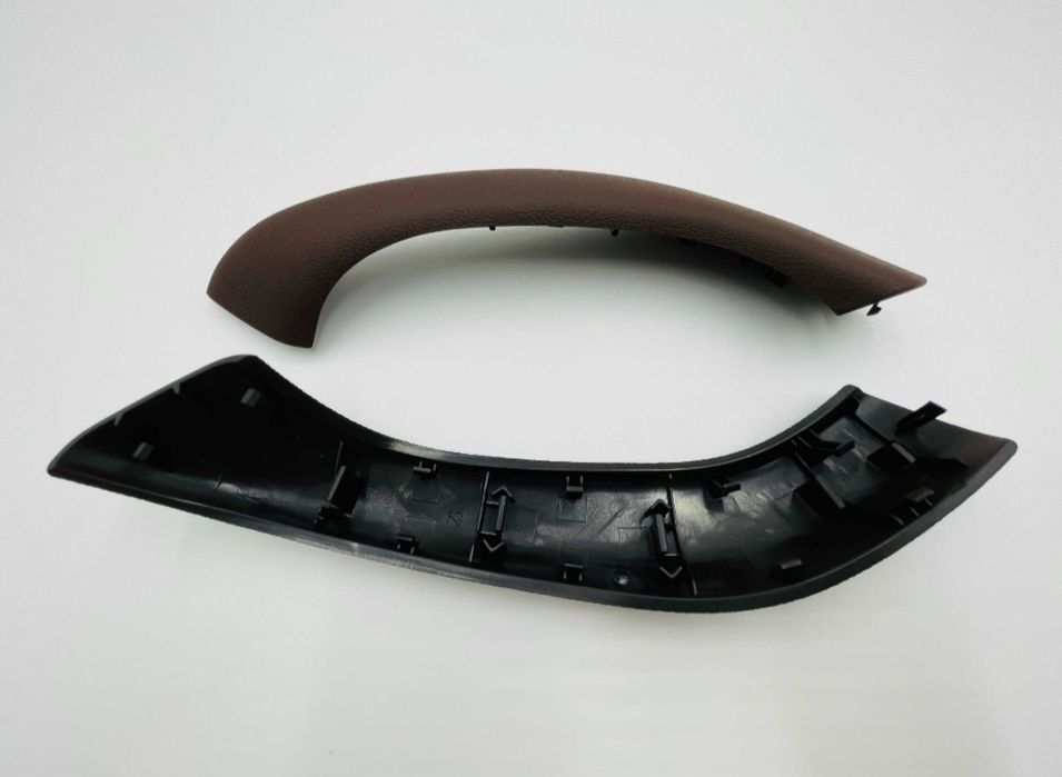 Set manere usa interior fata  bej maro oyster compatibil BMW X1 F48