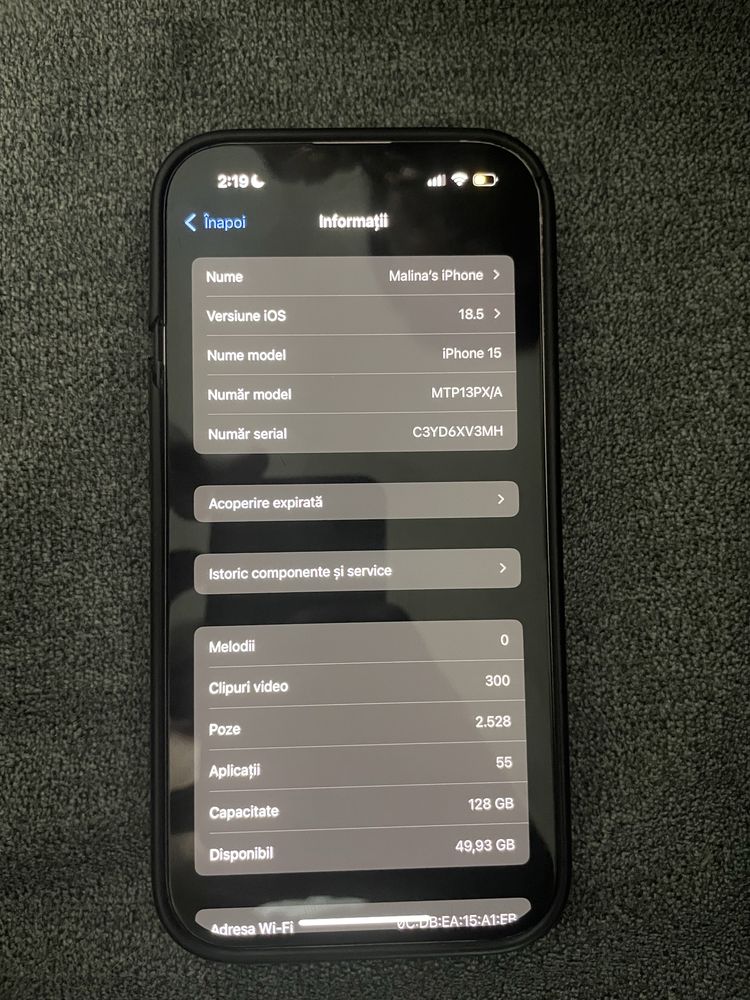 Iphone 15 128gb roz