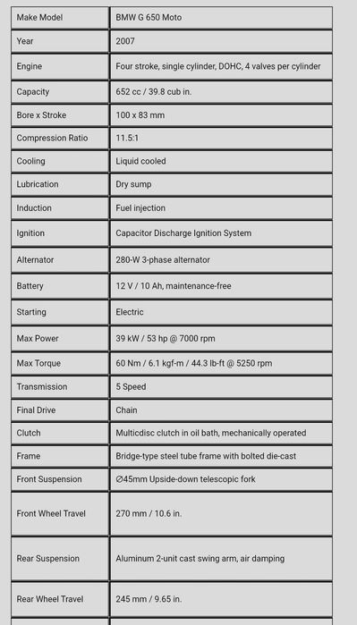 BMW G650 Xmoto ABS - supermoto !