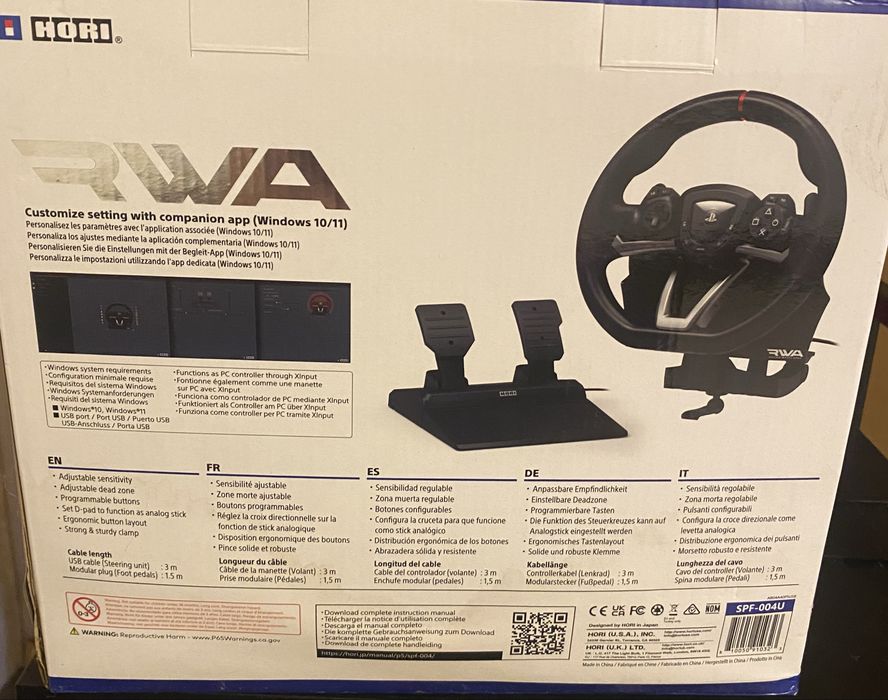 Vand volan de curse Apex HORI PS4/PC