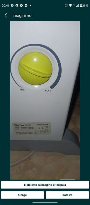 Vind calorifer electric