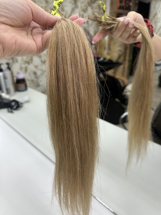 Кератинови кичури плътни 50см .