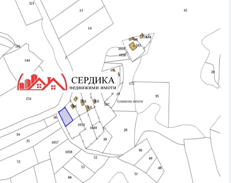Продава се Парцел в с. Железница, Област София-град - 500 кв.м за 100 €/кв.м - Снимка #1