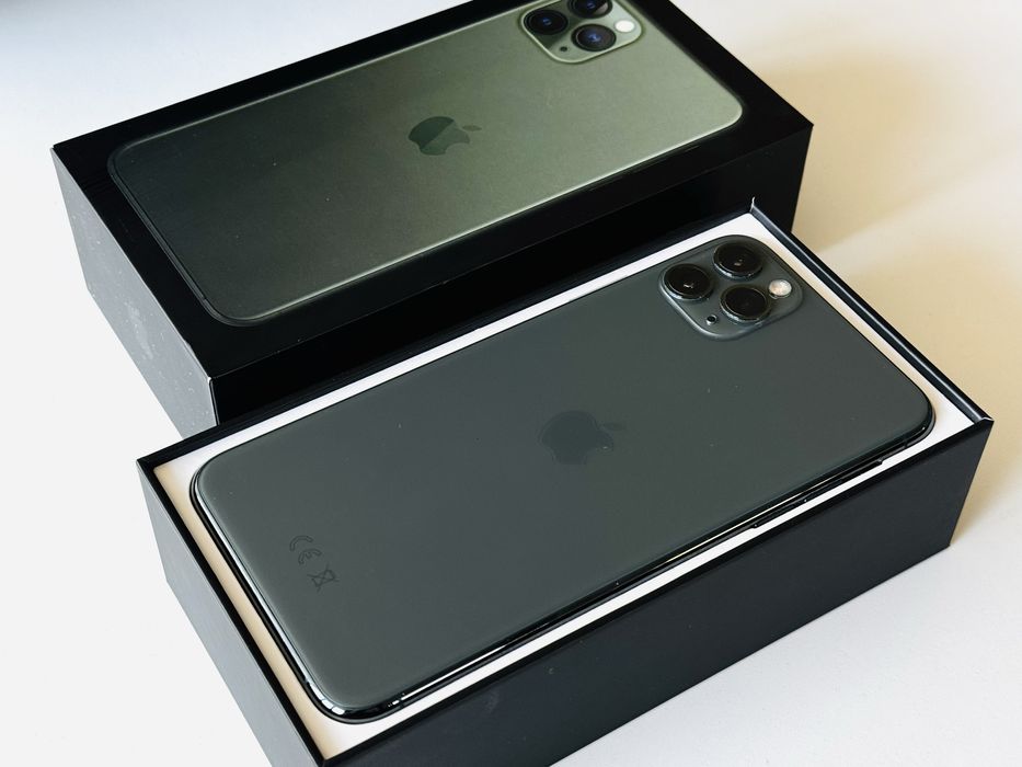 Iphone 11 Pro Max 64GB Green 100% Батерия! Гаранция 3 месеца