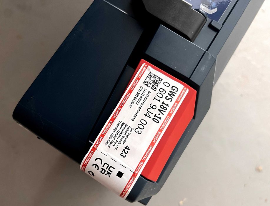 Polizor unghiular Flex Bosch ProfessionaL GWS 18V-10 L-Boxx Nou