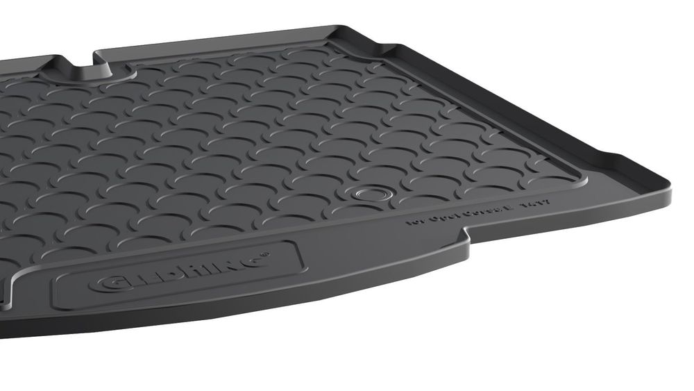 Tavita portbagaj Opel Corsa E, 2014 -2020, din cauciuc Rubbasol, marca Gledring