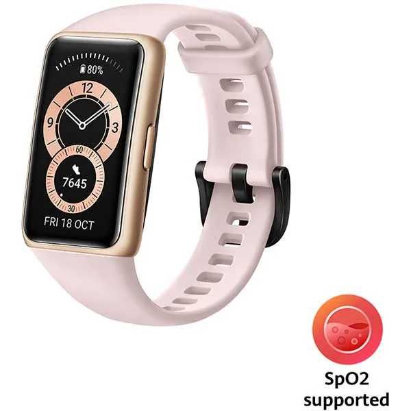 Bratara fitness HUAWEI Band 6 Negru, Roz, Portocaliu - Noua Sigilata