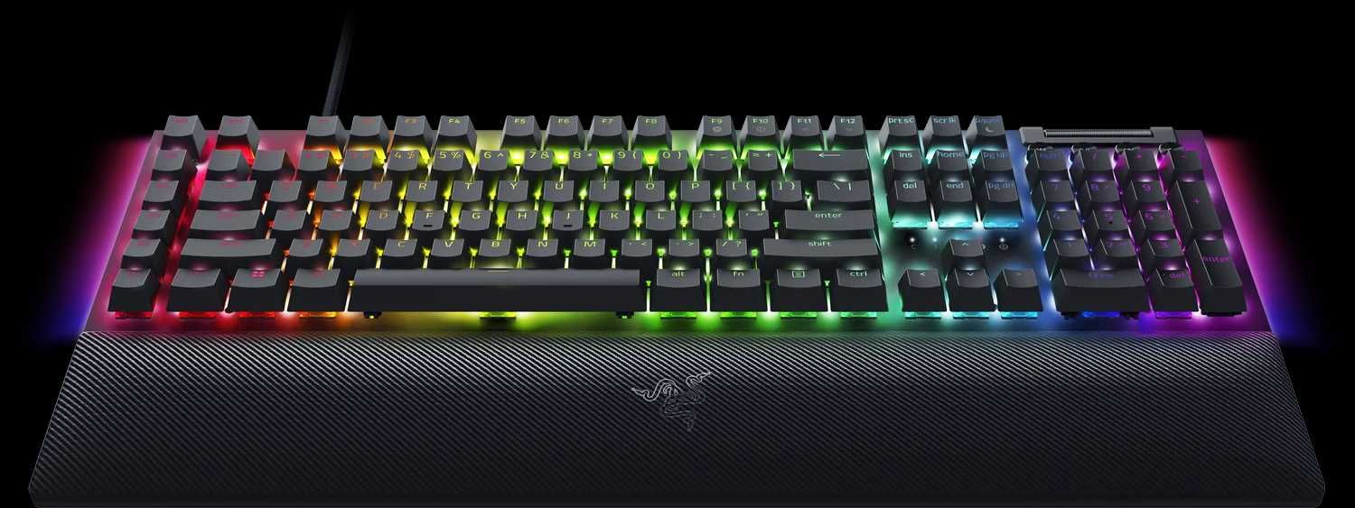 [НОВАЯ] Игровая клавиатура Razer BlackWidow V4 (Yellow Switch) - RU/EN