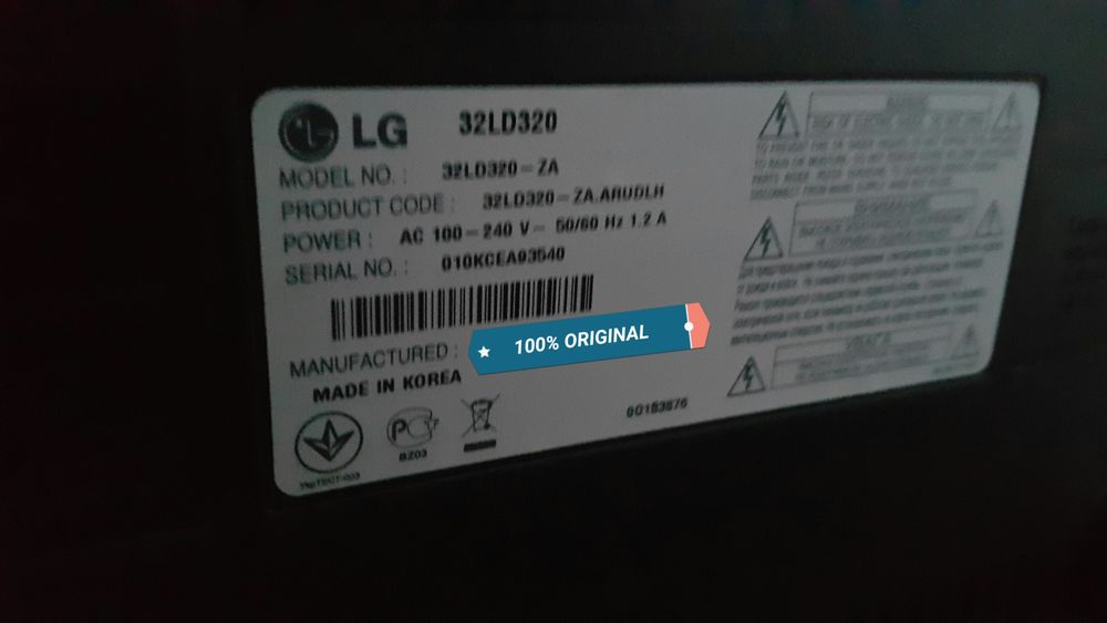 Televizor { LG 32 } 100% ORIGINAL. Made in KOREA.