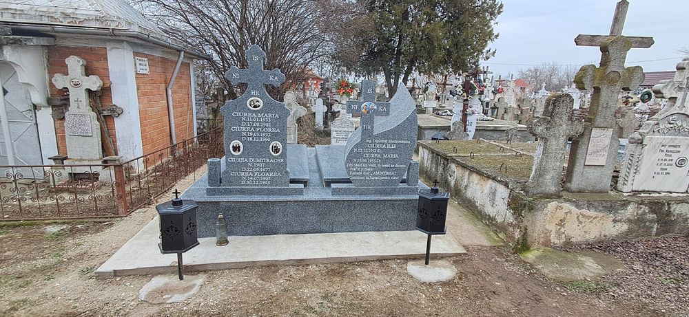 Cruci marmura si granit, cripte.