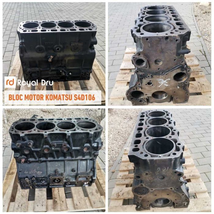 Bloc motor Komatsu S4D106 - Piese de motor Komatsu
