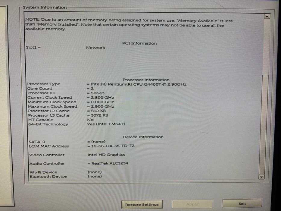 Dell OptiPlex 3040 - Pentium G4400T | 16GB DDR3 | 256 GB SSD