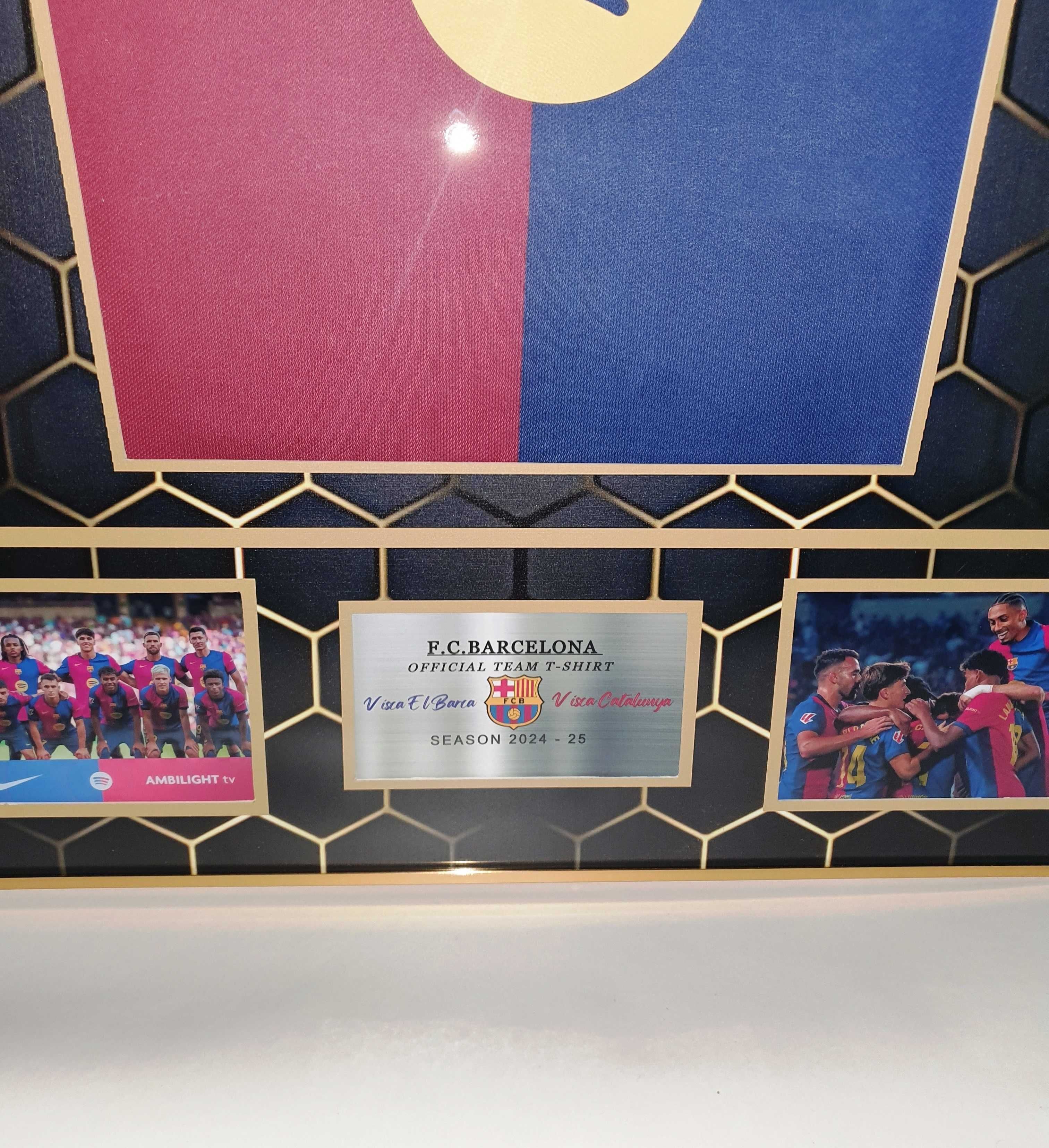 2025 Новая Форма Барселоны в рамке (Barca KIT in frame) в наличии 1 шт