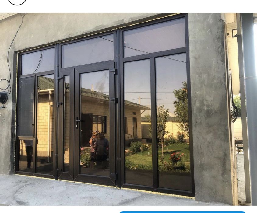 Пластиковые и алюминиевые окна, двери, фасады