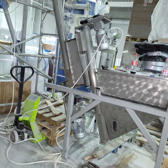 Snec din inox pentru industria alimentara