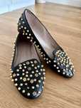 Balerini dama Zara din piele