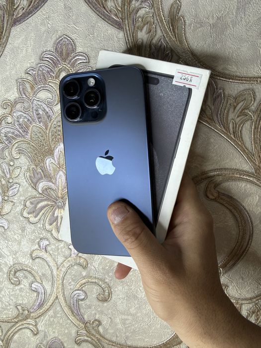 iPhone 15 ProMax 256Gb Natural Blue Akk: 87% Kelwamiz